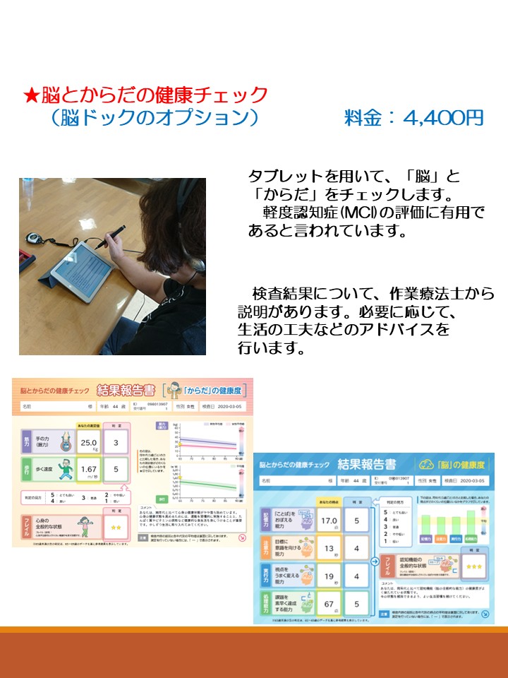 脳検査(オプション)2